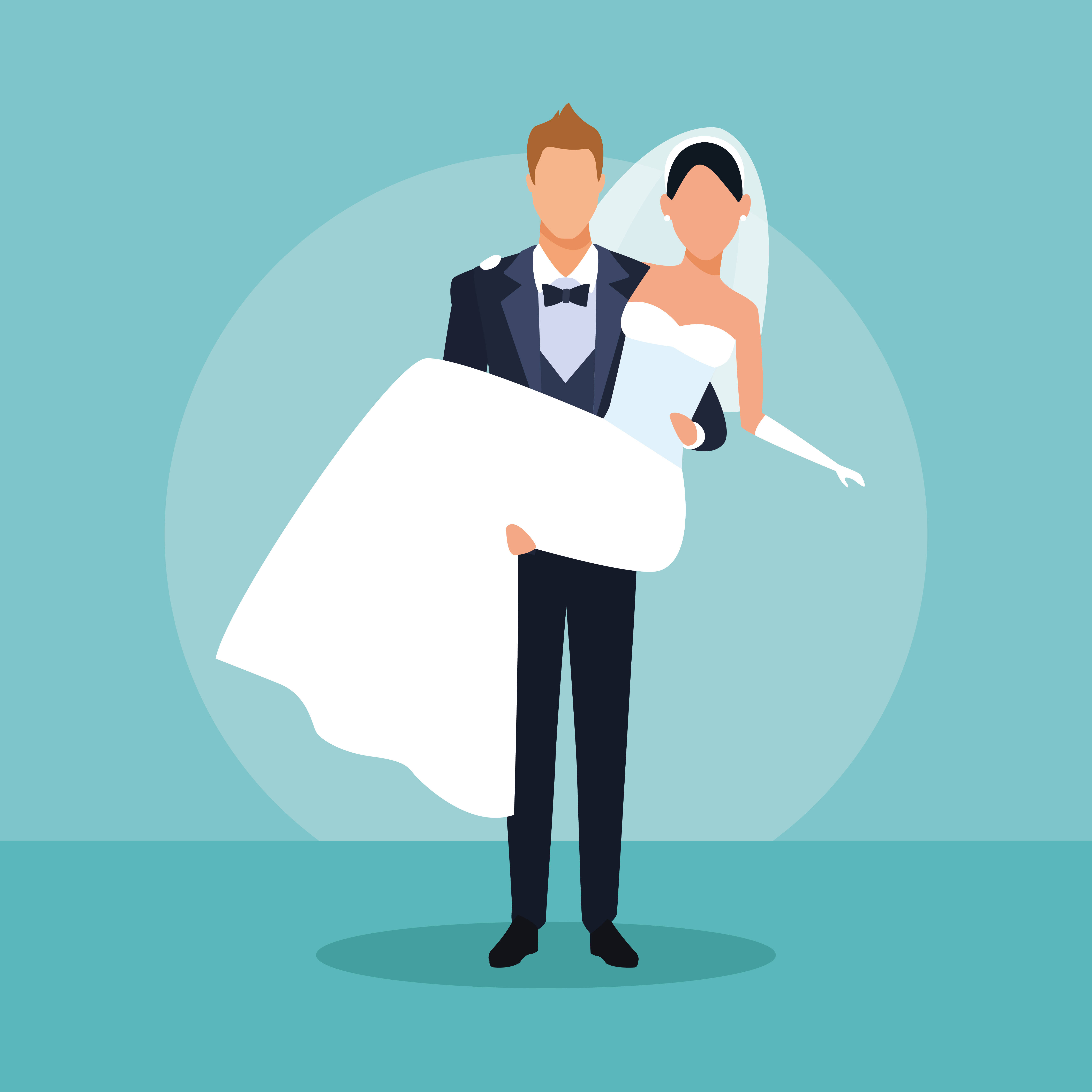 groom, tuxedo, bride, 5K Desktop Wallpaper
