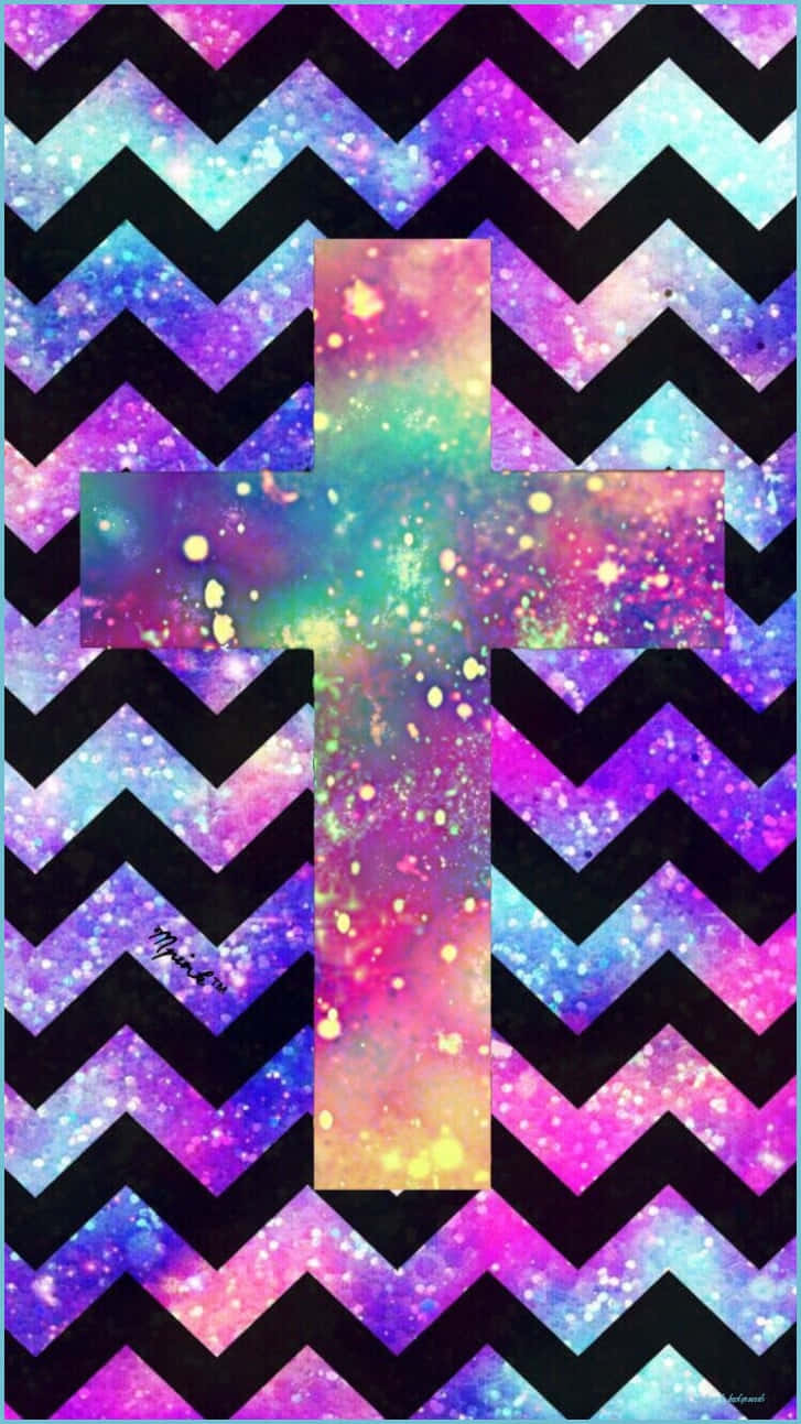 cute cross, 727 x 1293, galaxy cross, HD Phone Wallpaper