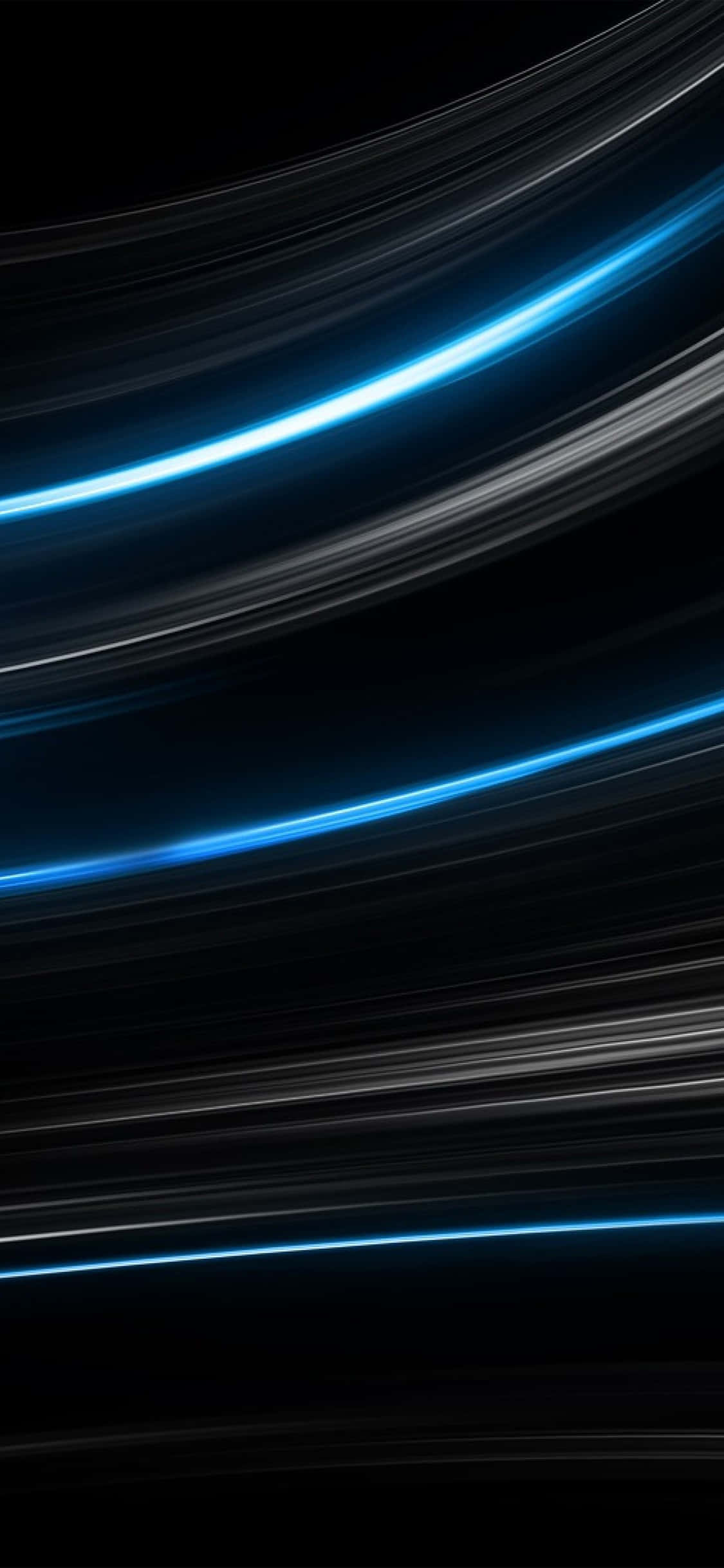 cute dark blue, glowing blue, white streaks, Full HD Phone Wallpaper