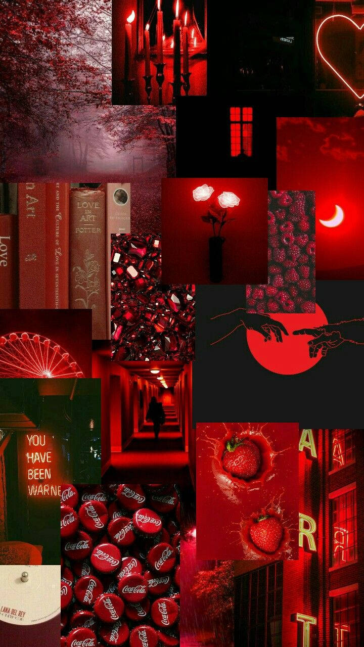 Cute Dark Red, candles, roses, HD Phone Wallpaper