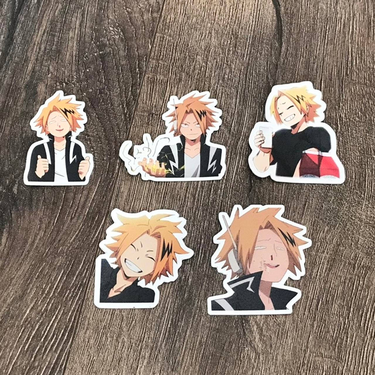 cute denki, spiky-haired boy, anime characters, HD Desktop Wallpaper