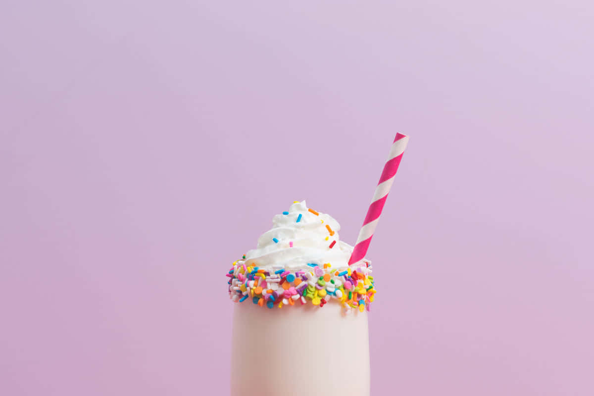 cute dessert, colorful macarons, light pink surface, SD Desktop Wallpaper