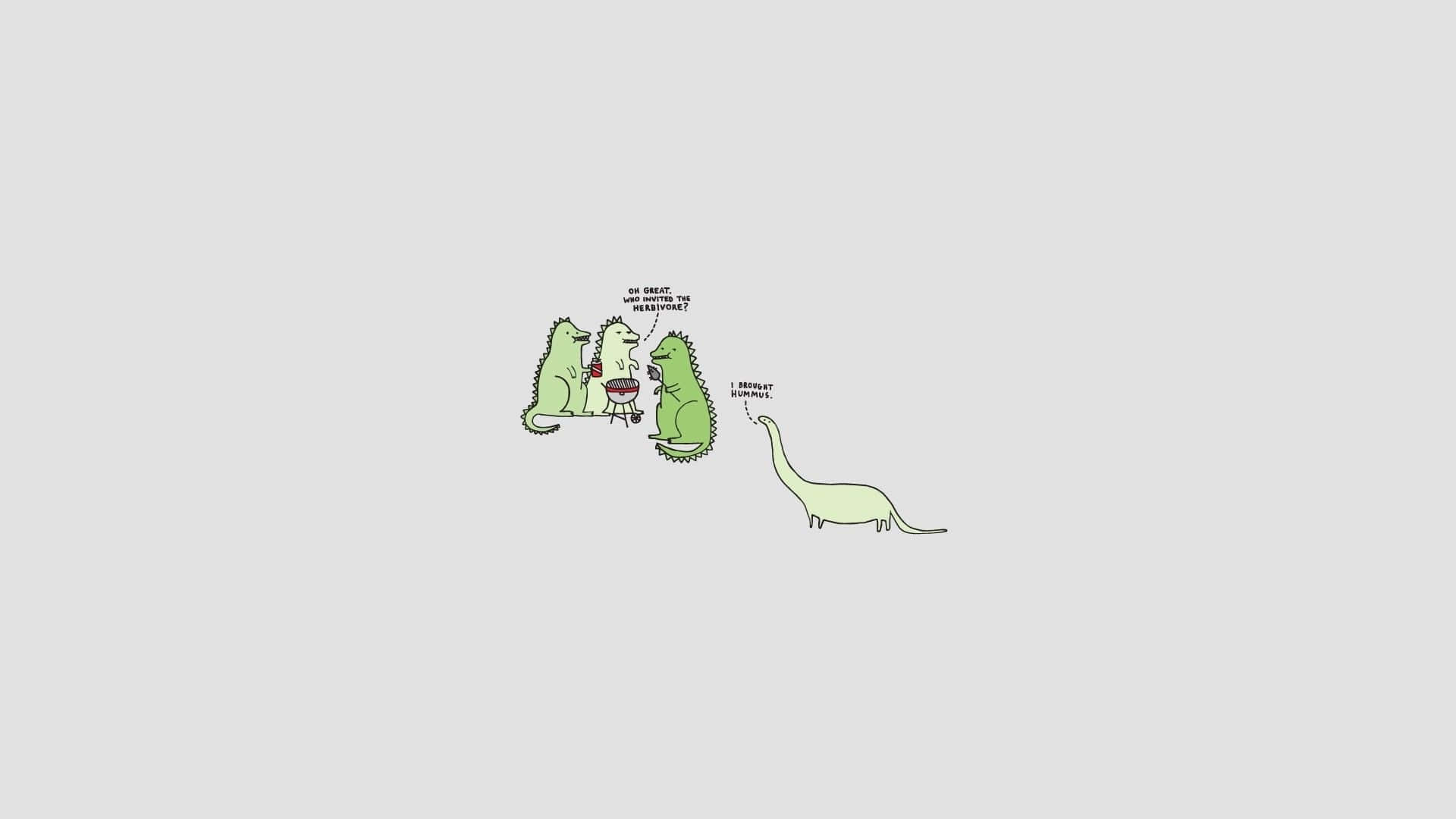 cute dinosaur desktop, green head, cartoon dinosaurs, Full HD Desktop Wallpaper