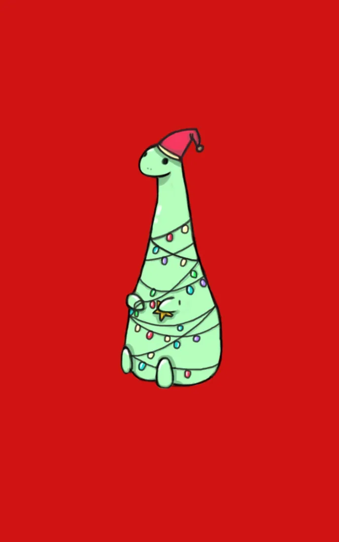 Cute Dinosaur iPhone