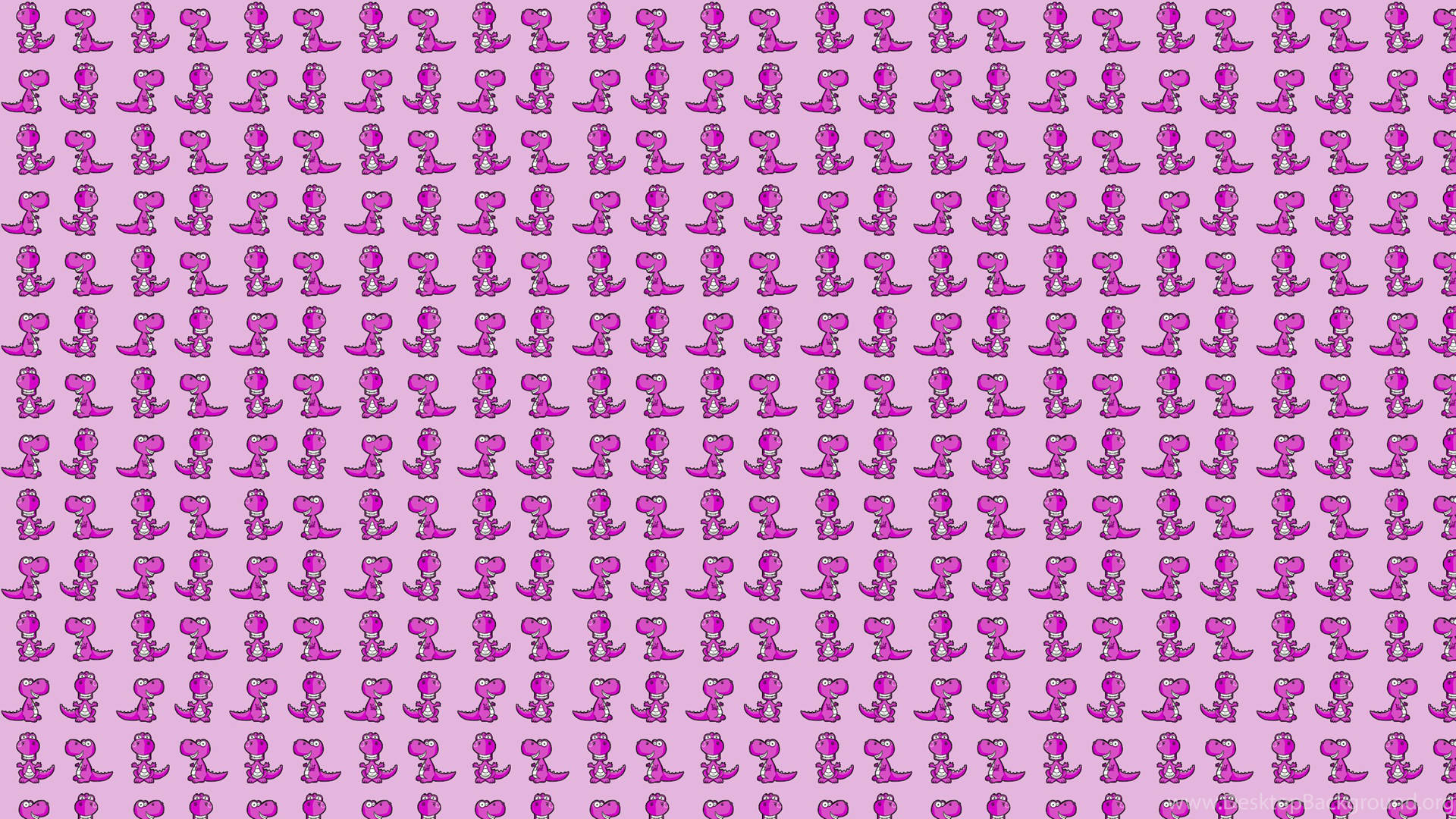 cute pink dinosaur, tiny pattern art, pixelated purple dinosaurs, Full HD Desktop Wallpaper