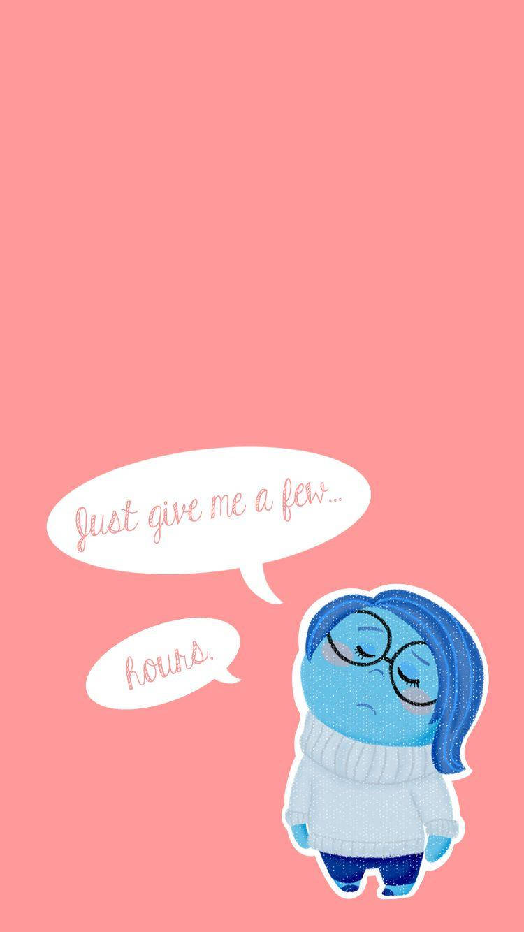 Disney, blue cartoon character, glasses, HD Phone Wallpaper