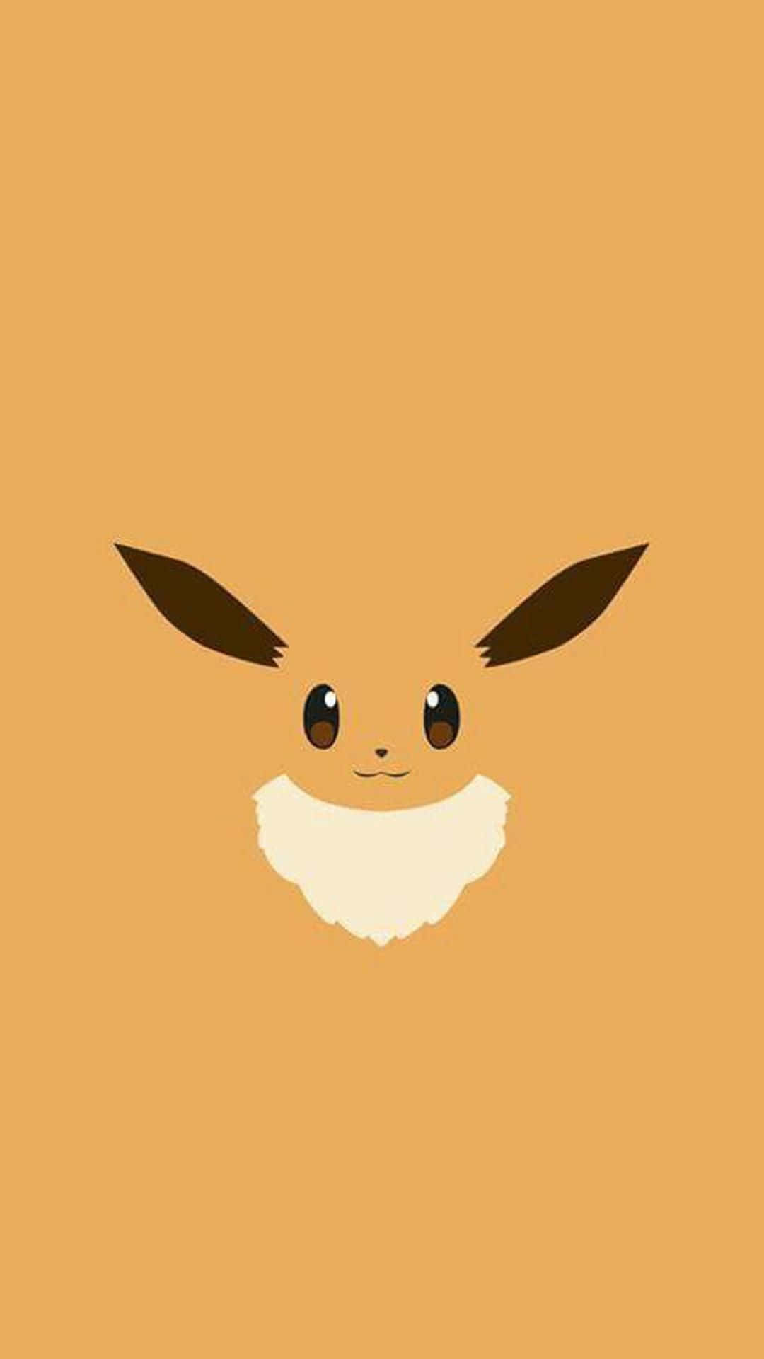 Eevee, brown ears, cream fur, Full HD Phone Wallpaper