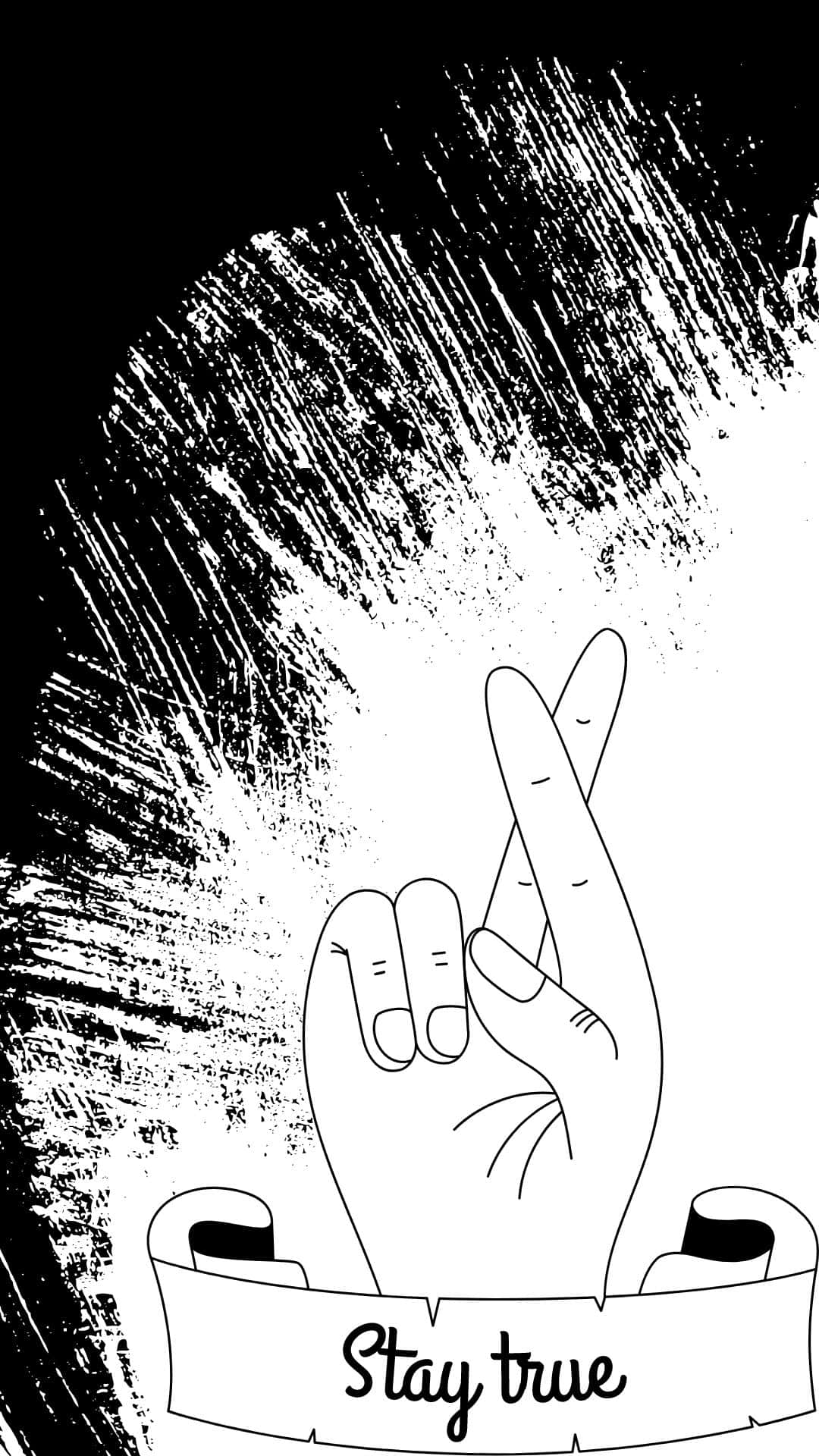 Cute Emo, pink hair, peace sign, Full HD Phone Wallpaper