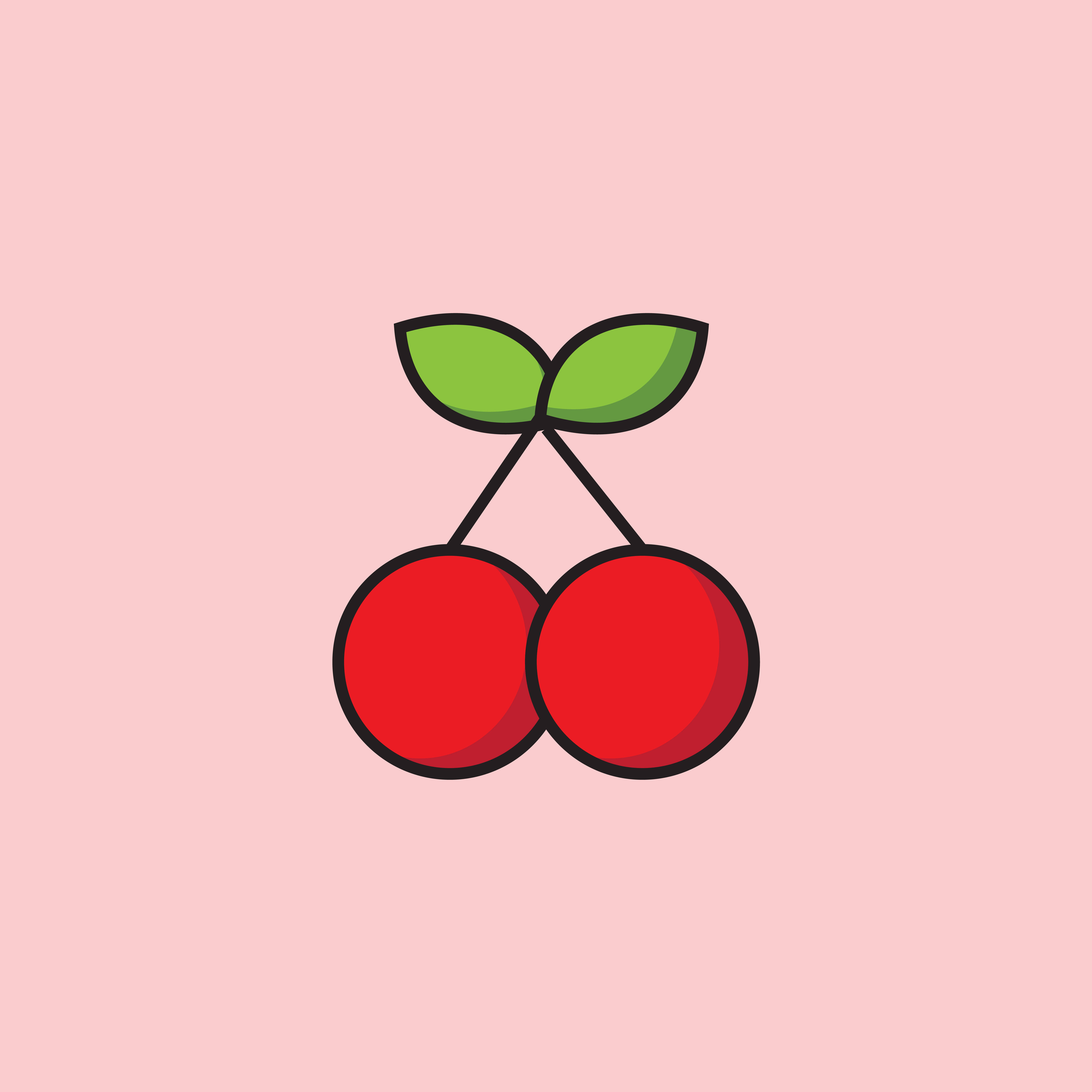 cute cherry aesthetic, Feel Life's Sweetest Moments, bright red cherries, 5K Desktop Wallpaper