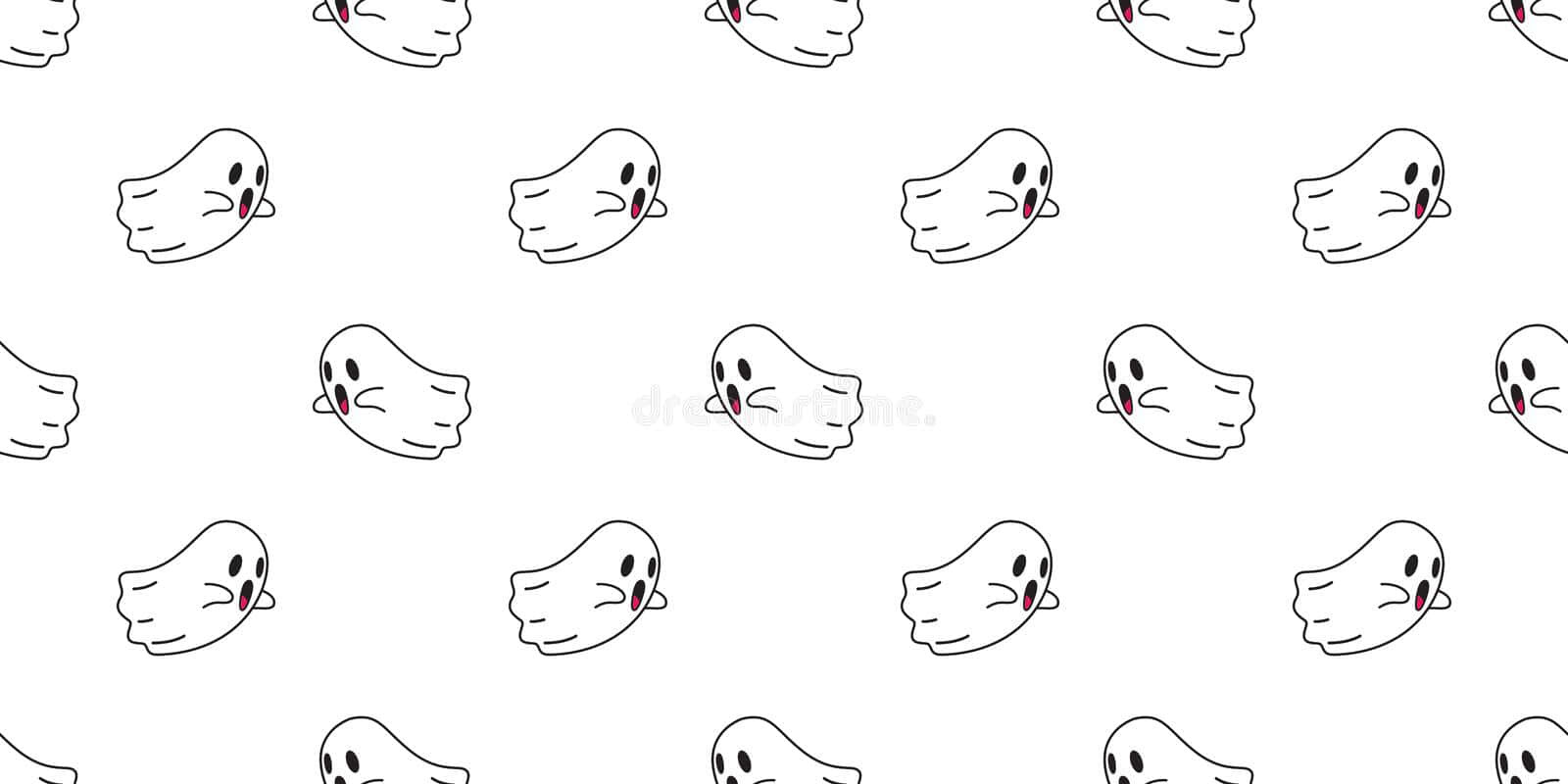 cute ghost, cartoon ghosts, winking eyes, HD Desktop Wallpaper