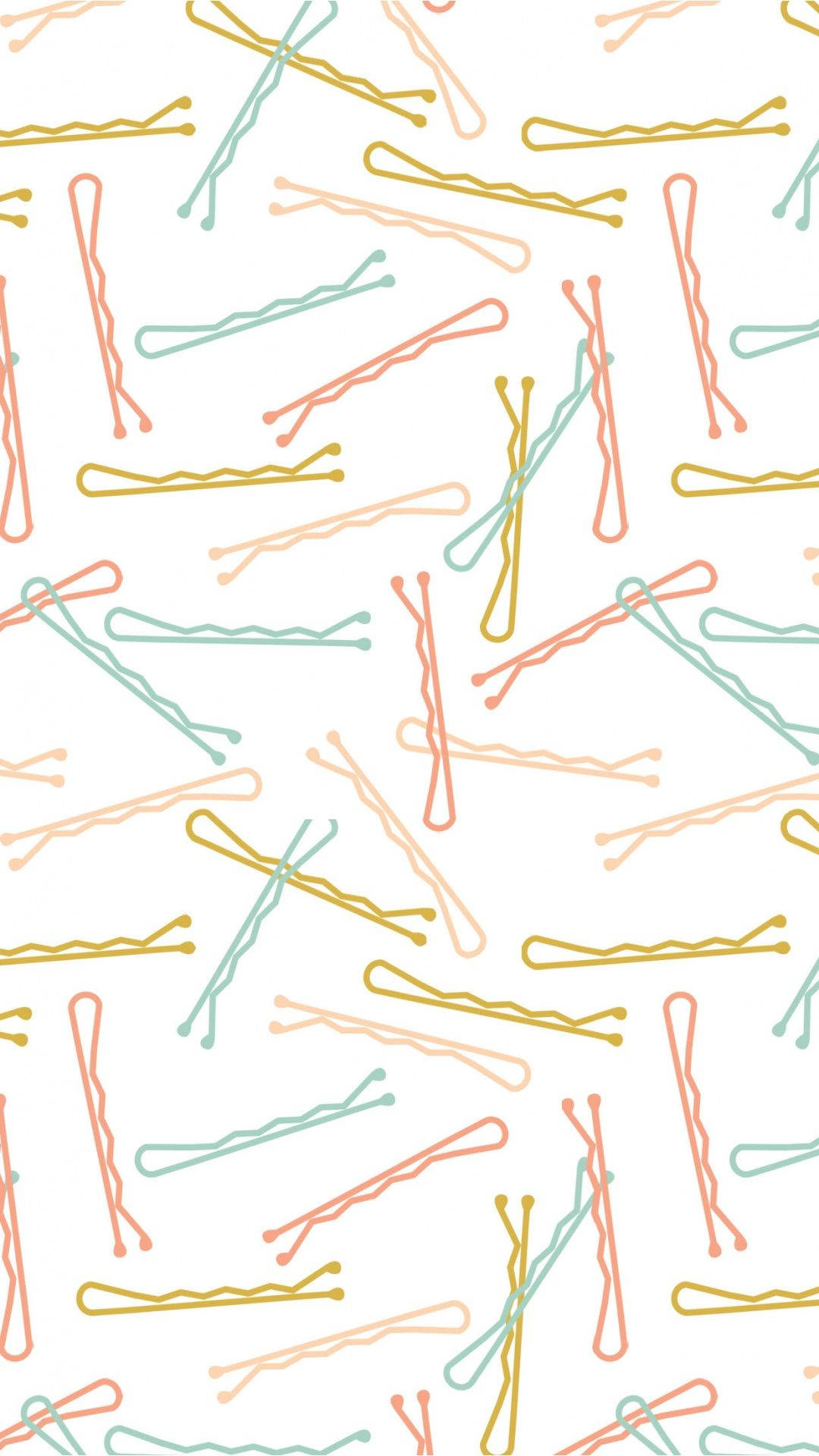 hair pins, cute, iPhone lock screen, Full HD Phone Wallpaper