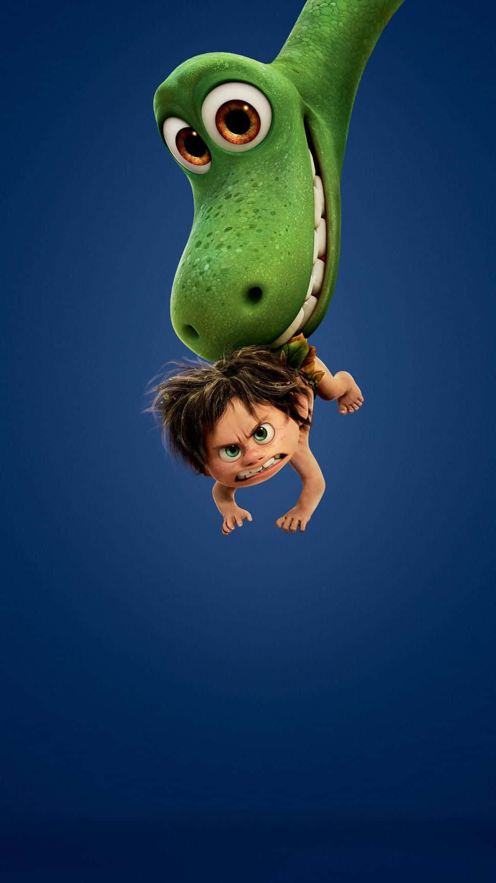 Cute Green Dinosaur, green animated dinosaur, small boy, HD Phone Wallpaper
