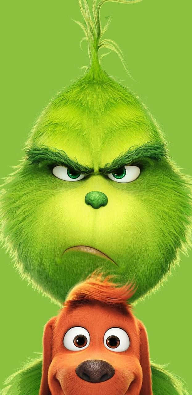 Cute Grinch, Grinch, orange dog, HD Phone Wallpaper