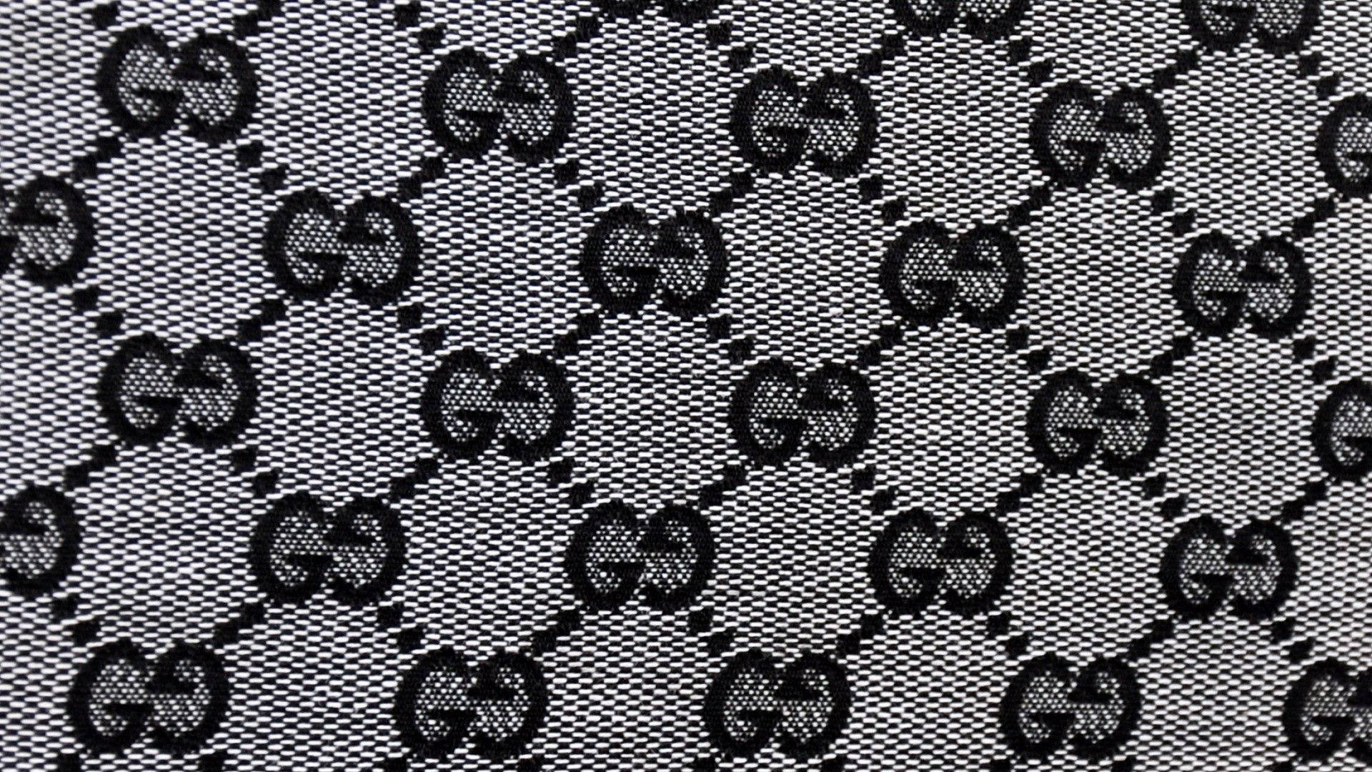 Gucci, monogram pattern, interlocking GG logo, Full HD Desktop Wallpaper