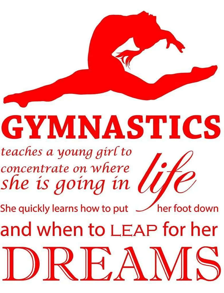 Cute Gymnastics, gymnast, split leap, SD Phone Wallpaper