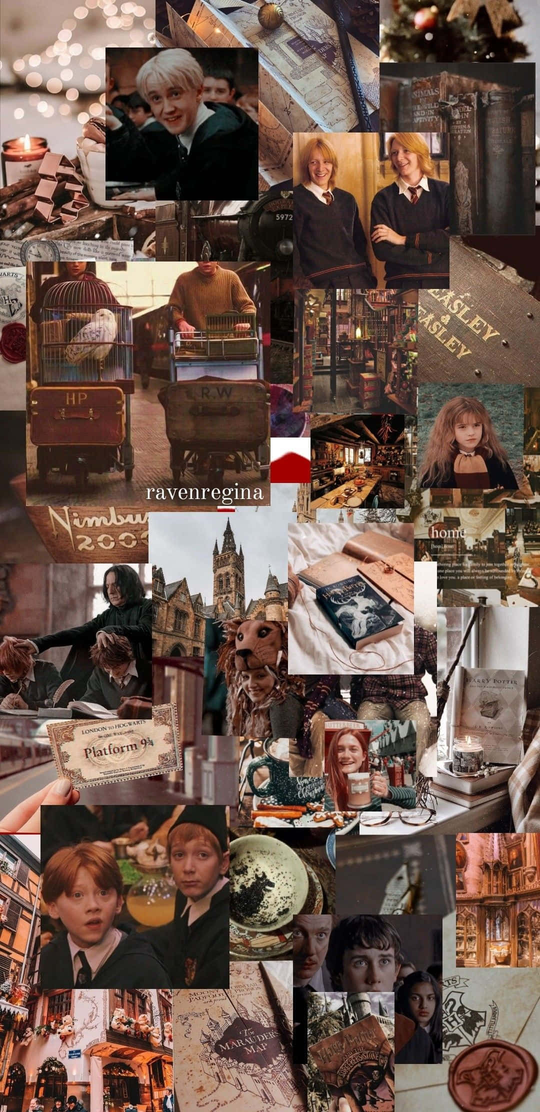 Harry Potter, all his friends, magical items, Full HD Phone Wallpaper