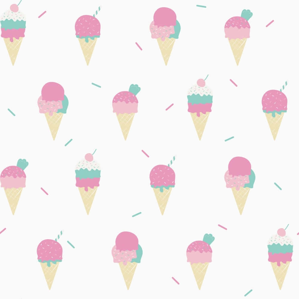 pastel pink, teal, sprinkles, SD Desktop Wallpaper