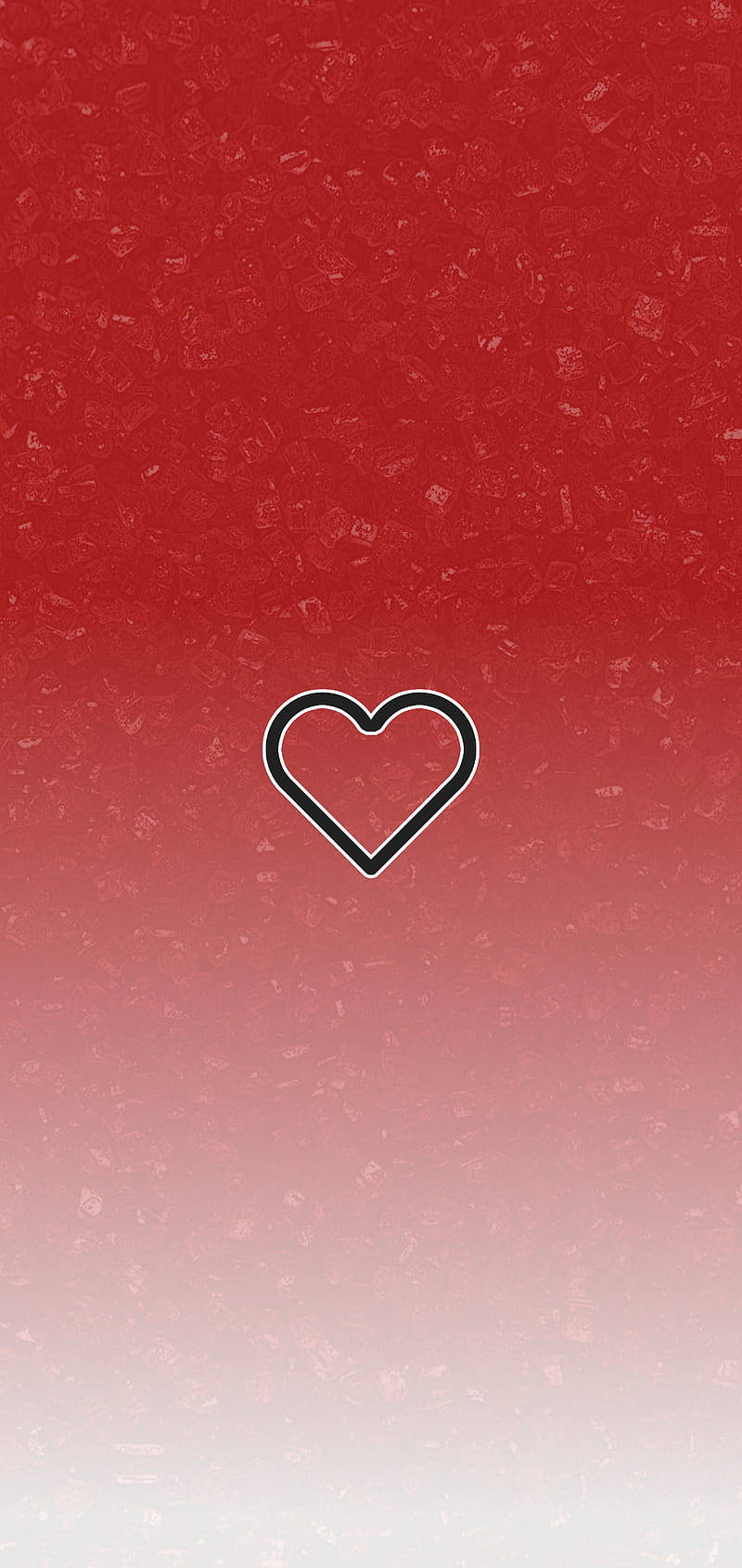 heart, red, white, HD Phone Wallpaper
