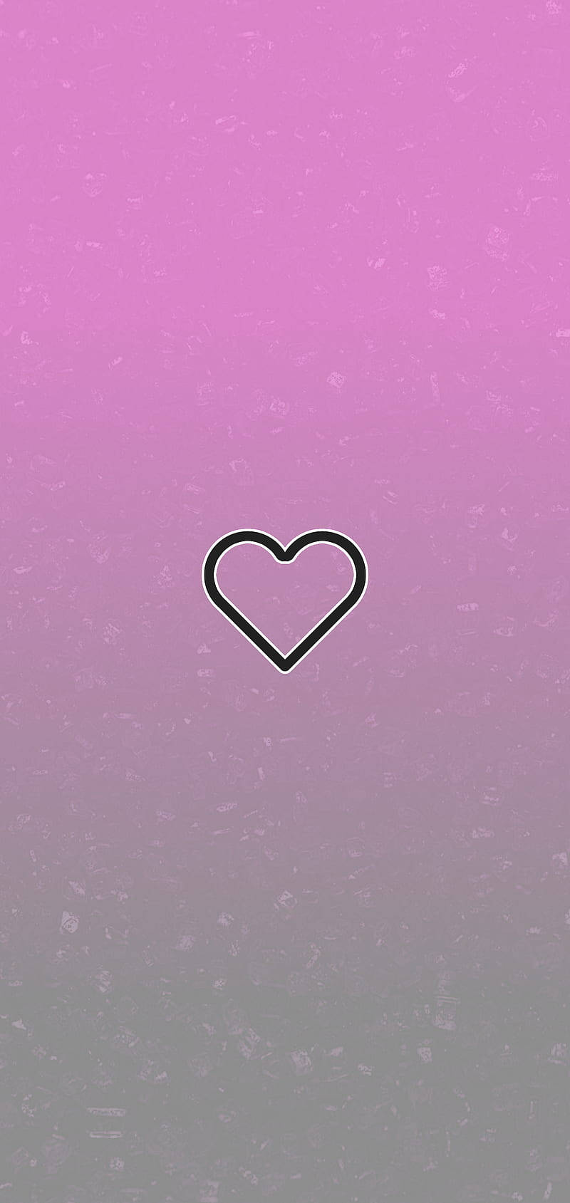 heart, soft pink to lavender gradient background, subtle texture, HD Phone Wallpaper