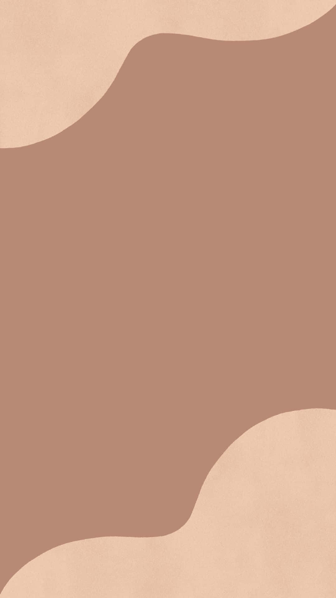 pastel brown, soft beige, organic shapes, Full HD Phone Wallpaper