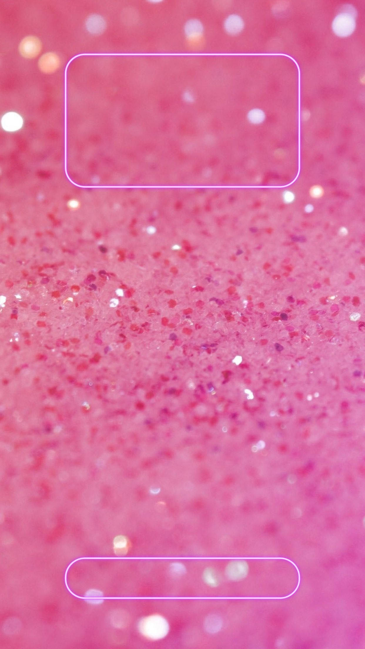 pink glitter, vibrant pink glittery surface, soft bokeh lights, Full HD Phone Wallpaper
