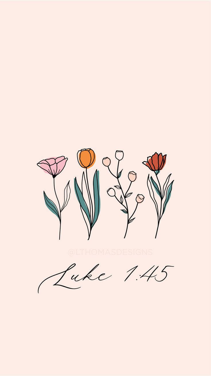 Cute Jesus, flowers, pastel tones, HD Phone Wallpaper
