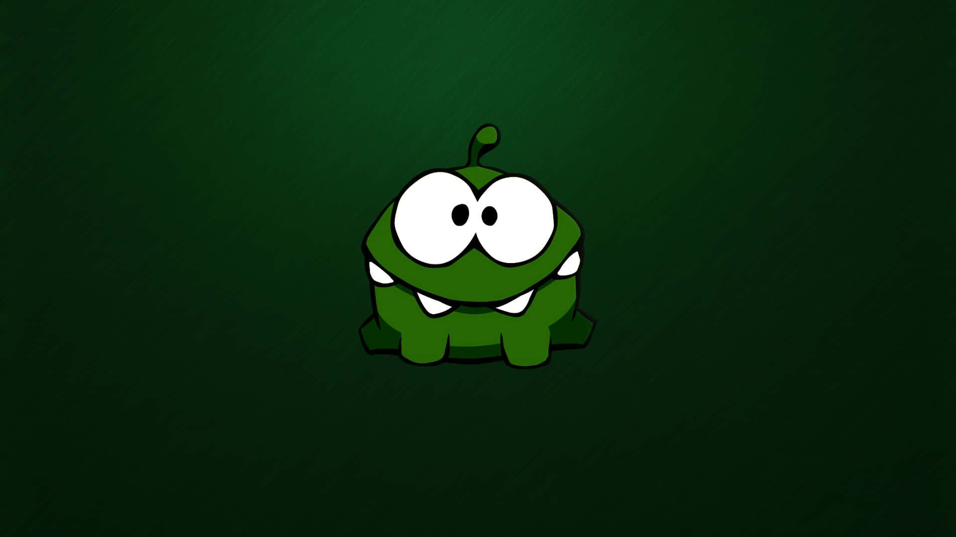 cute kawaii japanese characters, green cartoon character, big eyes, Full HD Desktop Wallpaper