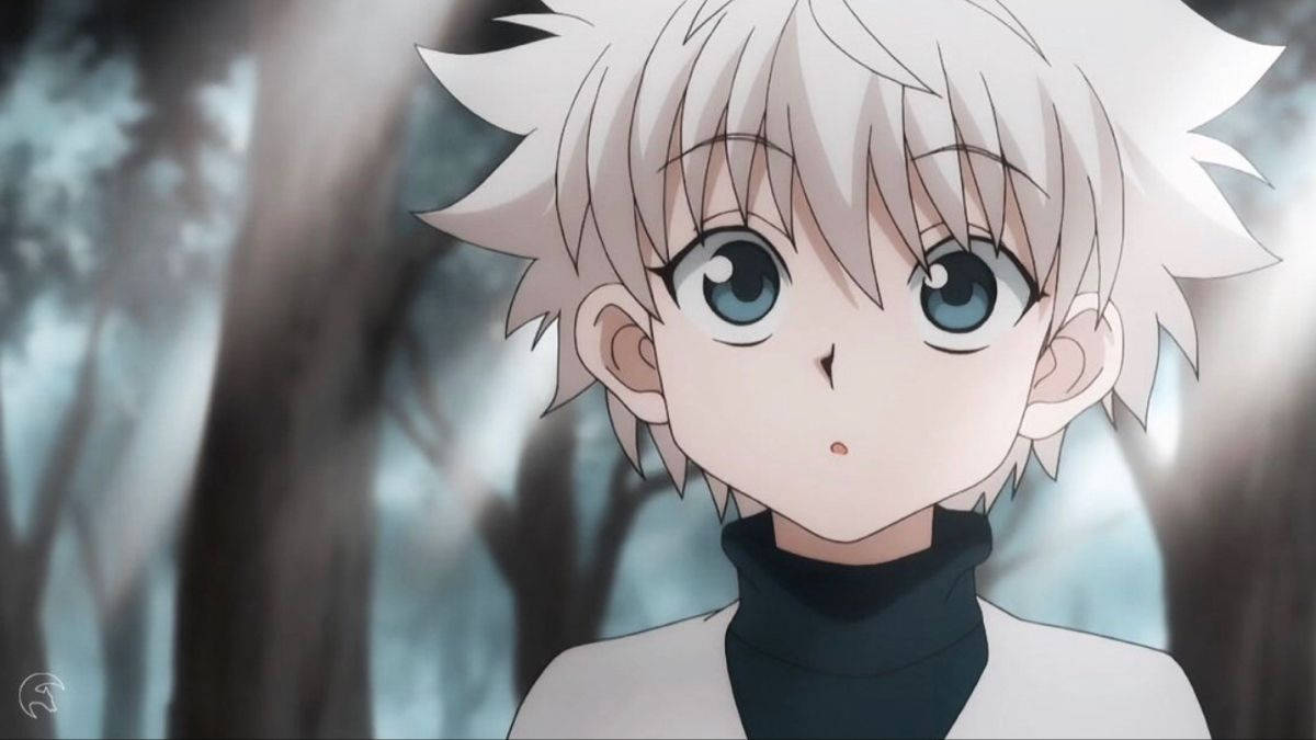 Cute Killua, anime, forest, SD Desktop Wallpaper