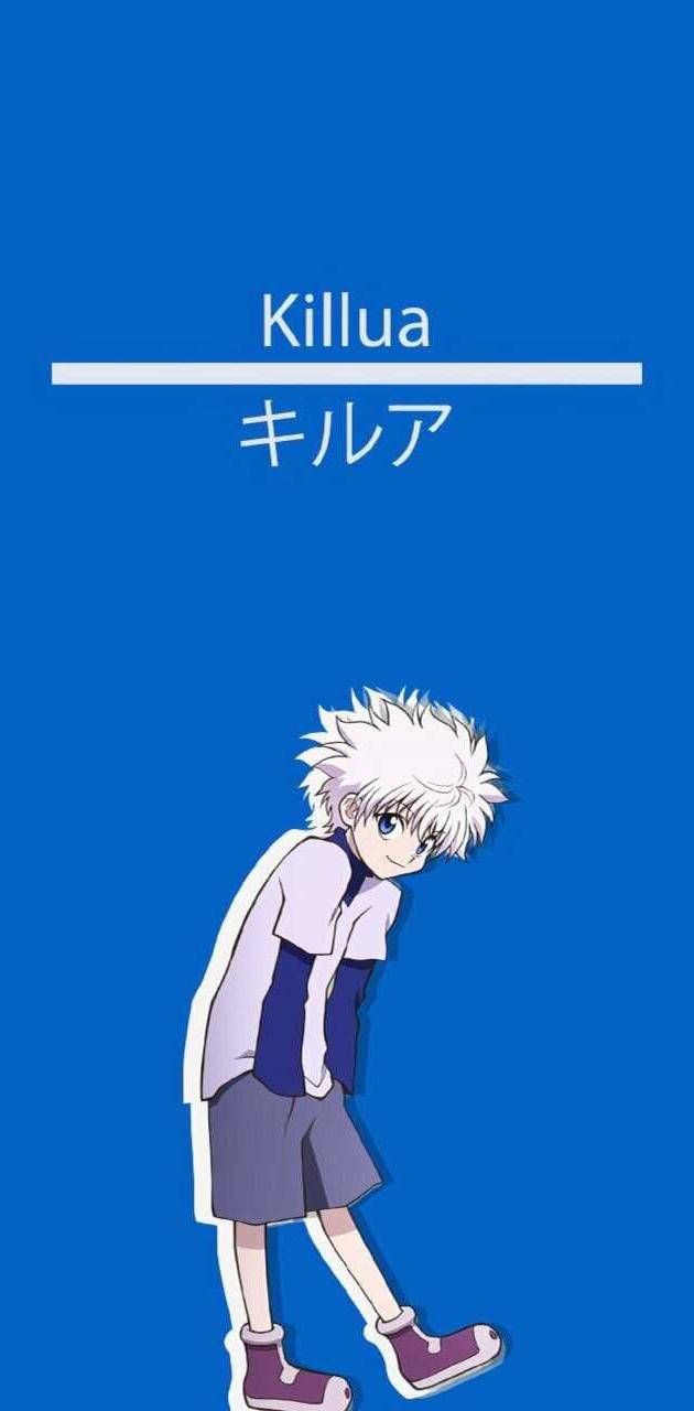 Cute Killua, Killua, spiky white hair, HD Phone Wallpaper