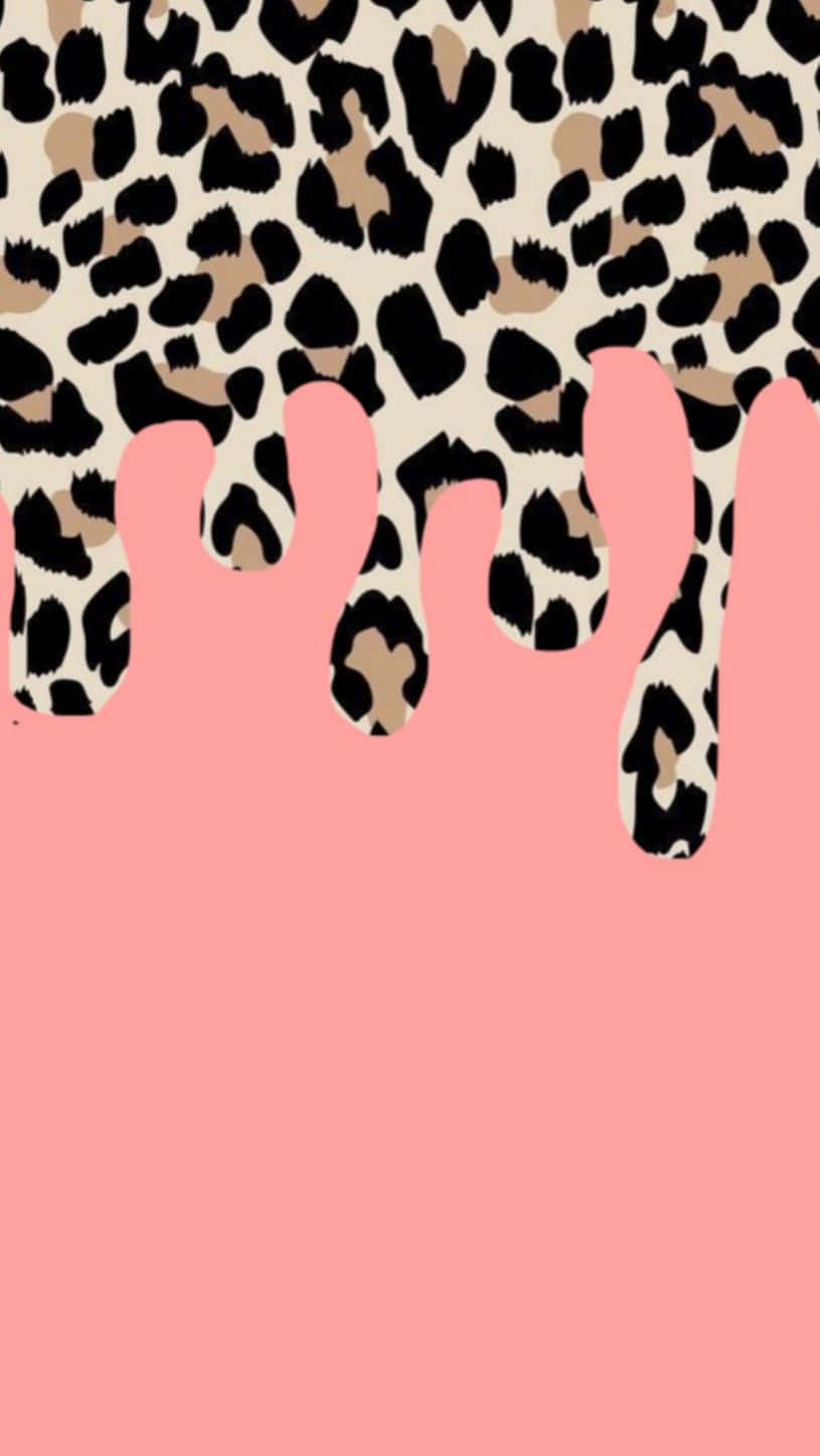 pink leopard print, leopard print, pink background, HD Phone Wallpaper