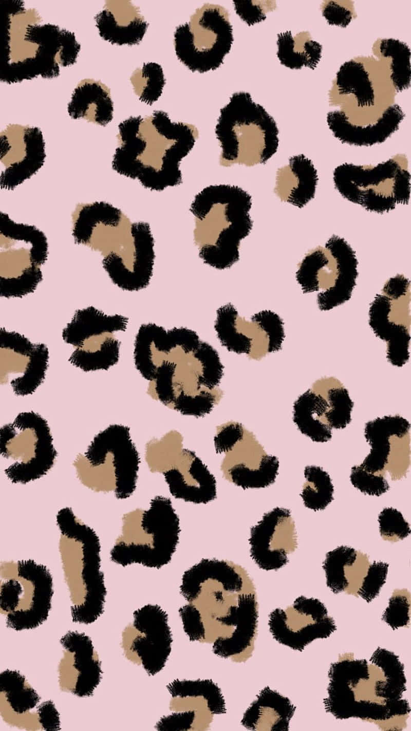 pink leopard print, leopard print, pink background, HD Phone Wallpaper