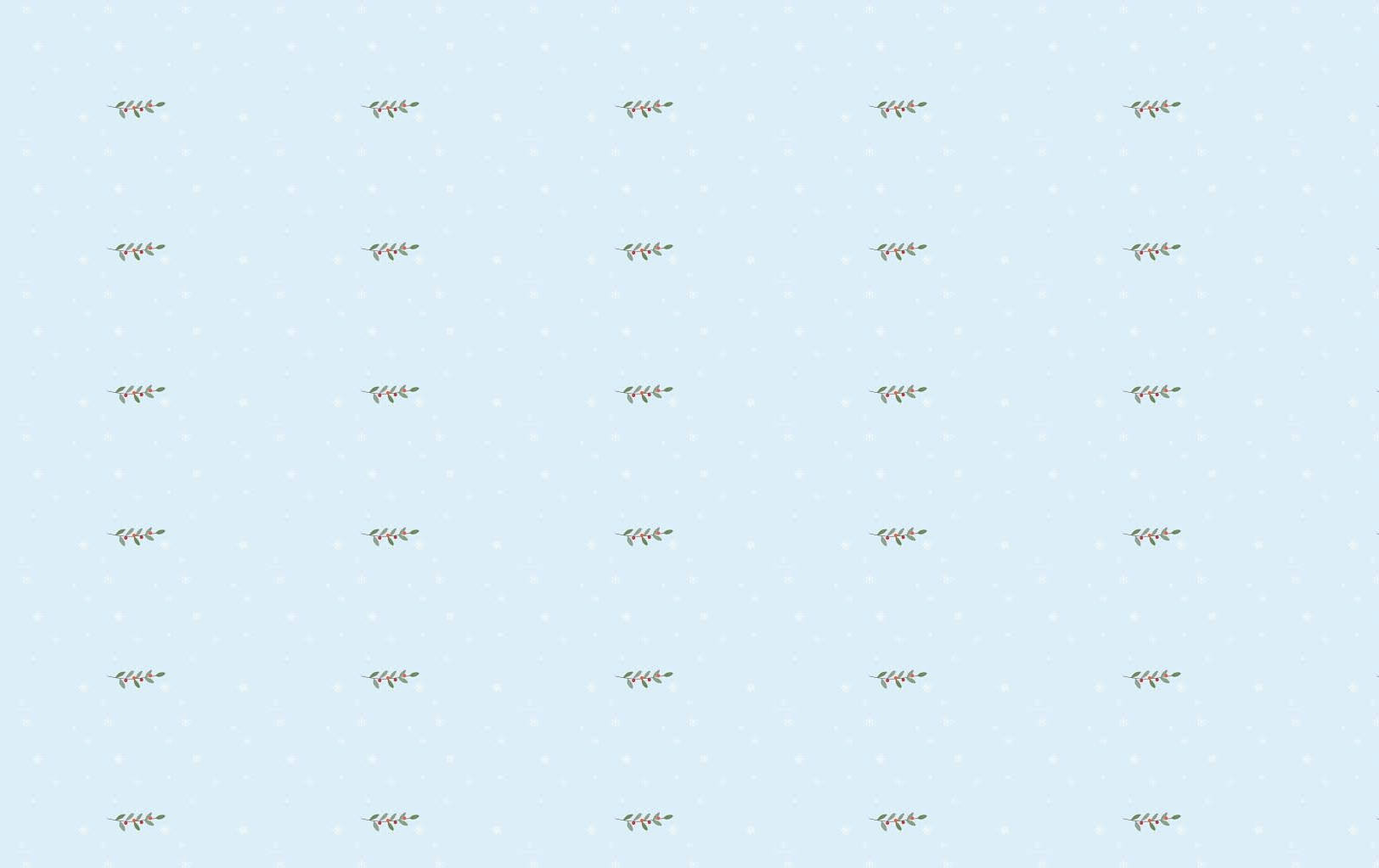 light blue, white dots, brown leaf motifs, HD Desktop Wallpaper
