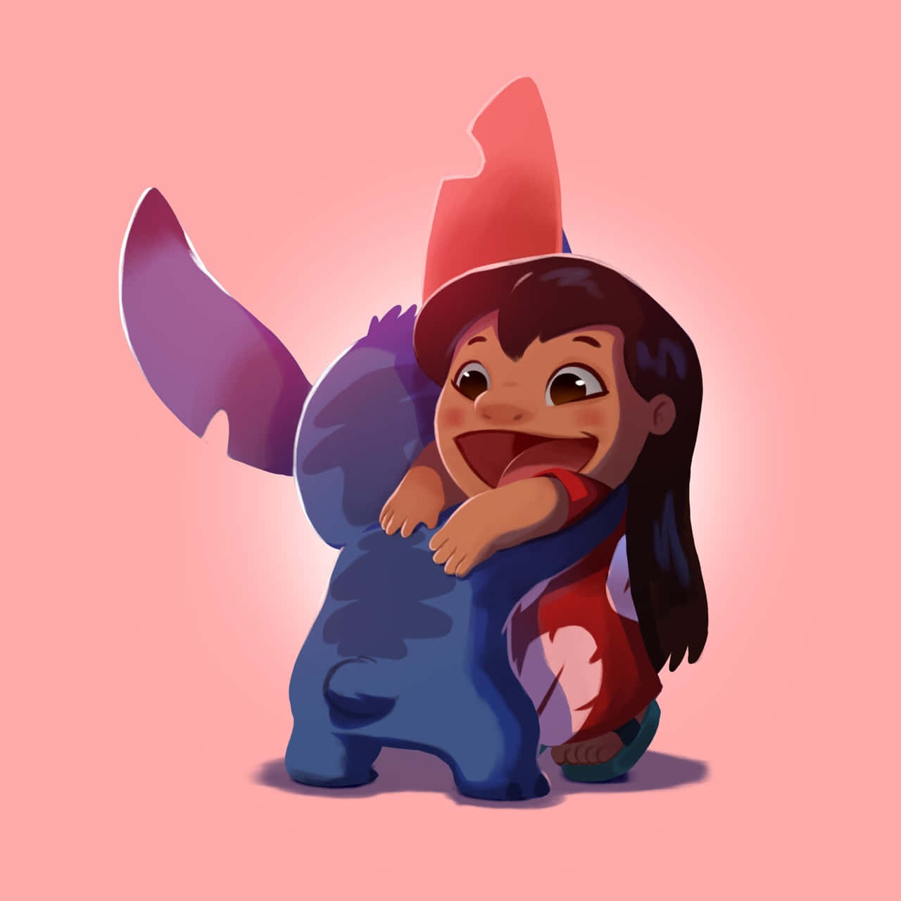 Lilo, Stitch, Valentines Day, HD Desktop Wallpaper