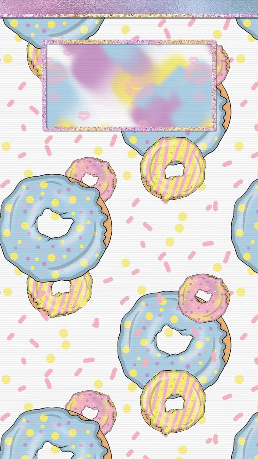 Cute Lock Screen, donuts, sprinkles, HD Phone Wallpaper