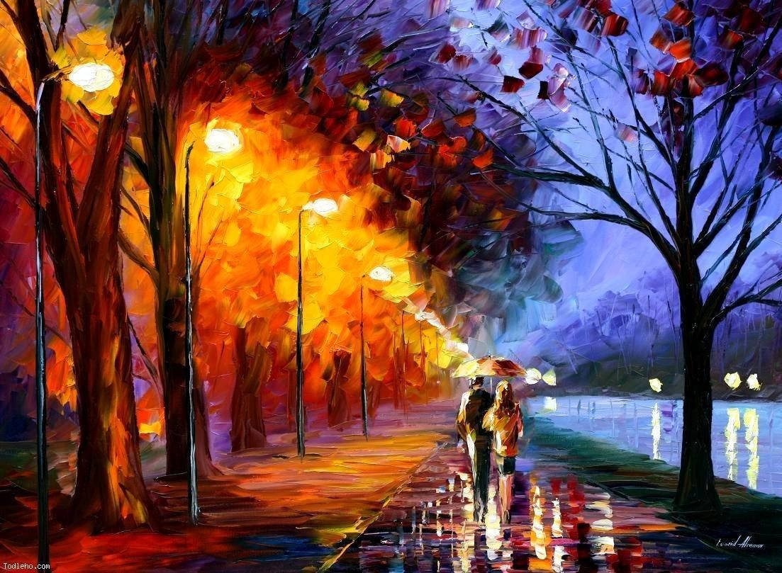 Cute Love, couple, umbrella, SD Desktop Wallpaper