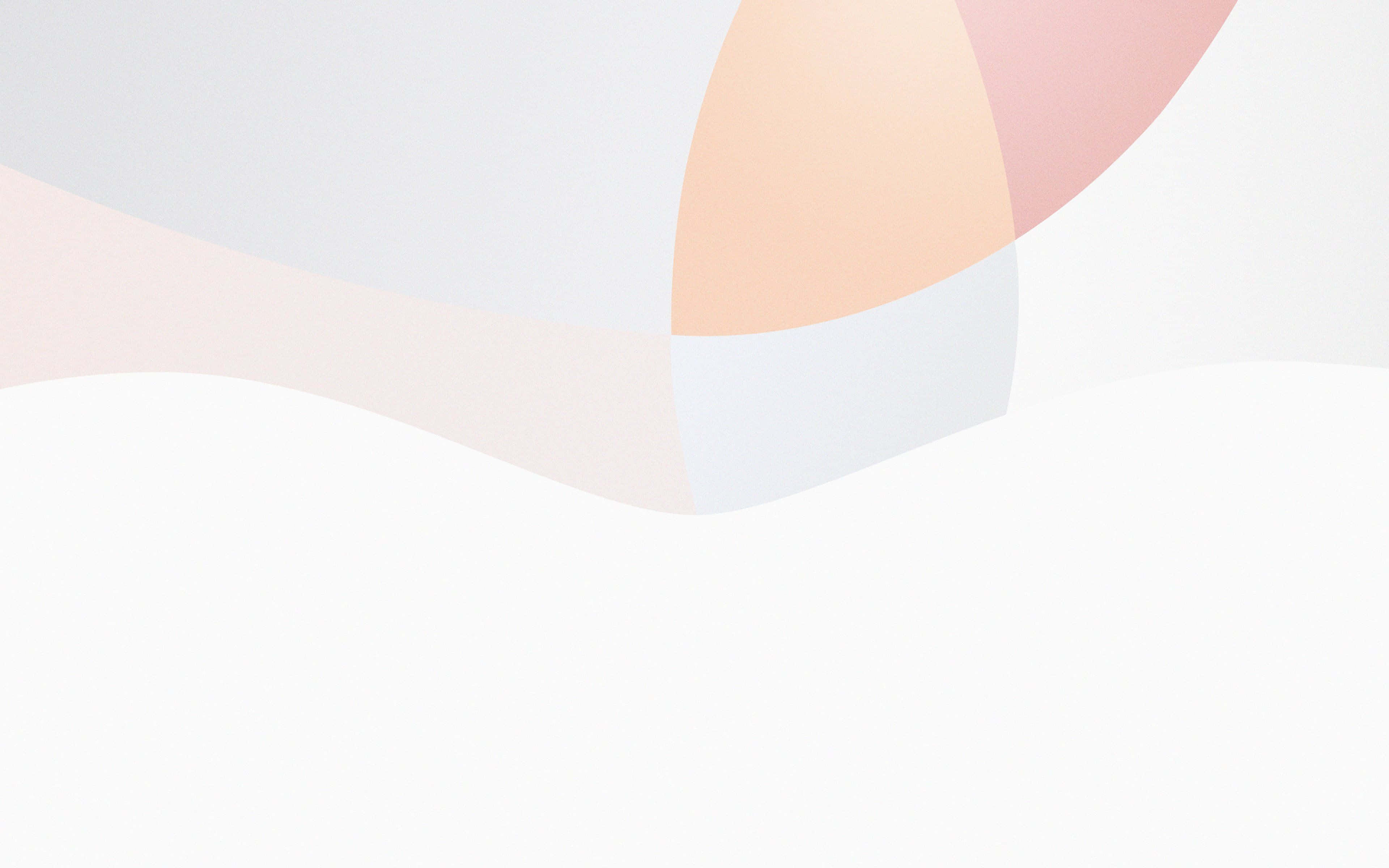 minimalist, white background, peach, 4K Desktop Wallpaper