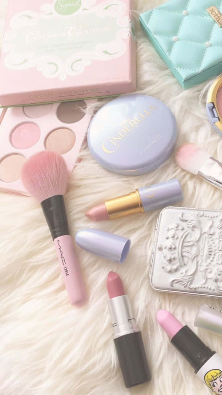 cute makeup, pastel makeup products, lipsticks, HD Phone Wallpaper