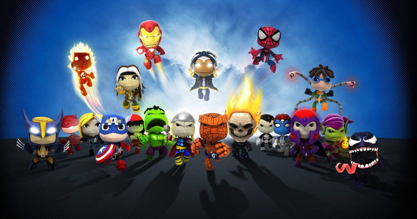 Cute Marvel, Marvel, chibi-style, HD Desktop Wallpaper