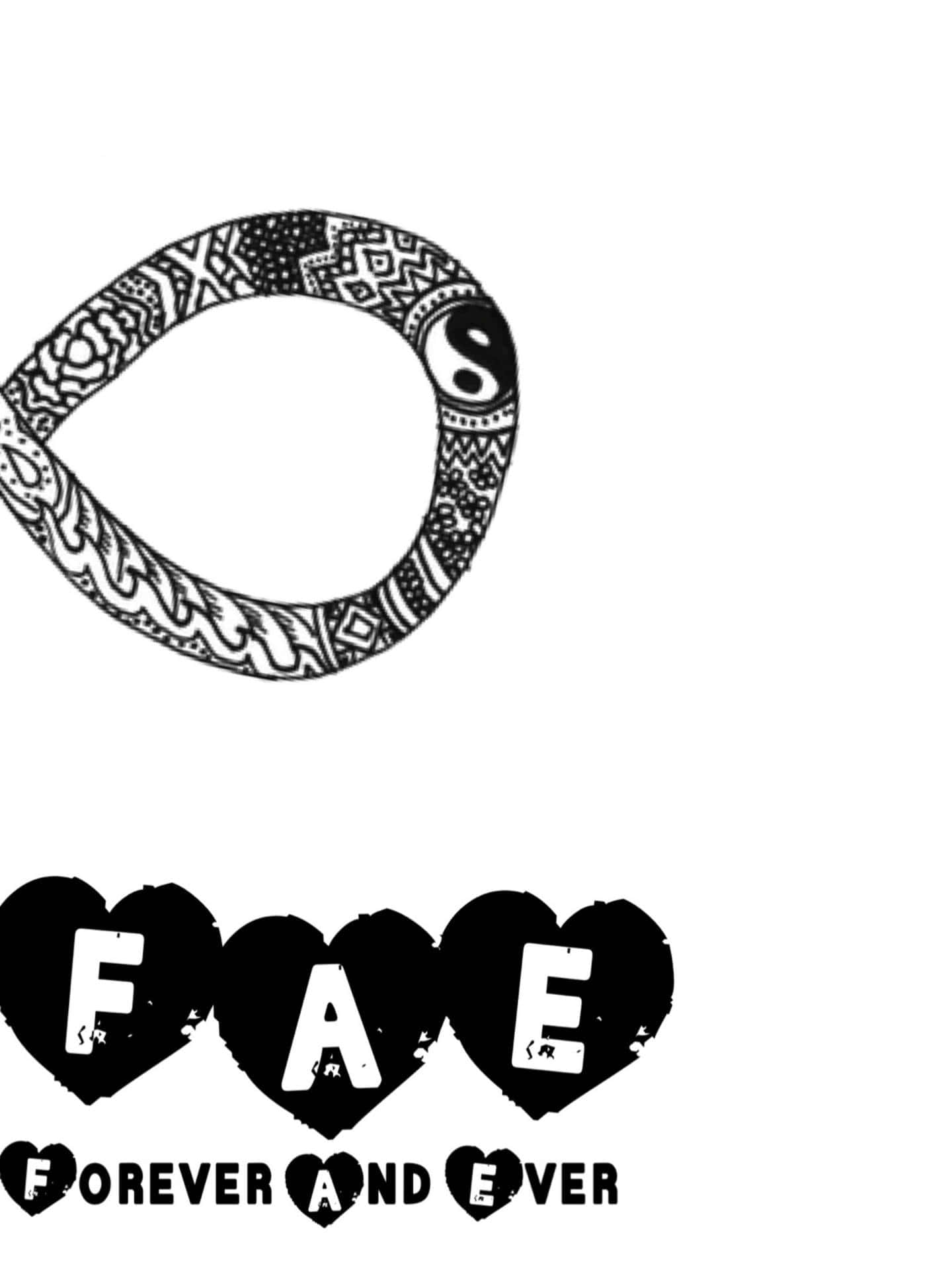 Forever And Ever Cute Matching Best Friend, infinity symbol, yin yang, Full HD Phone Wallpaper