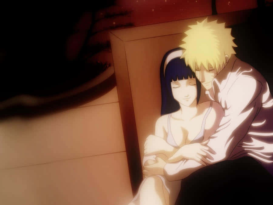 Naruto, Hinata, anime scene, SD Desktop Wallpaper