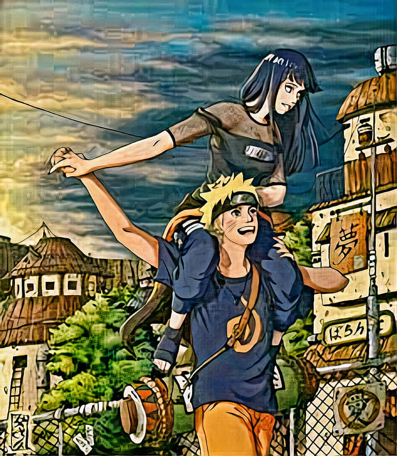 Naruto, Hinata, anime boy, SD Phone Wallpaper