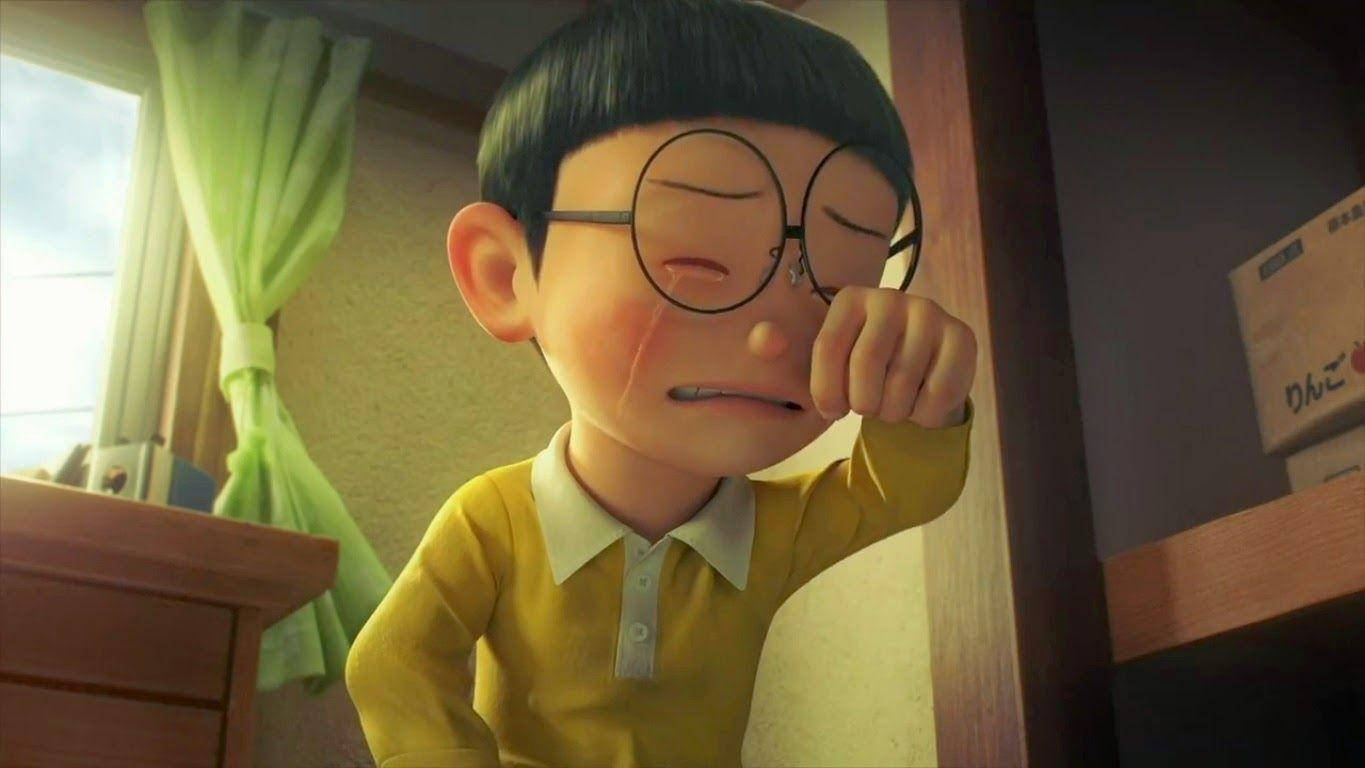 Cute Nobita, 3D, round glasses, HD Desktop Wallpaper