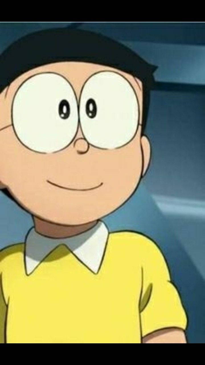 Cute Nobita, anime boy, oversized glasses, HD Phone Wallpaper