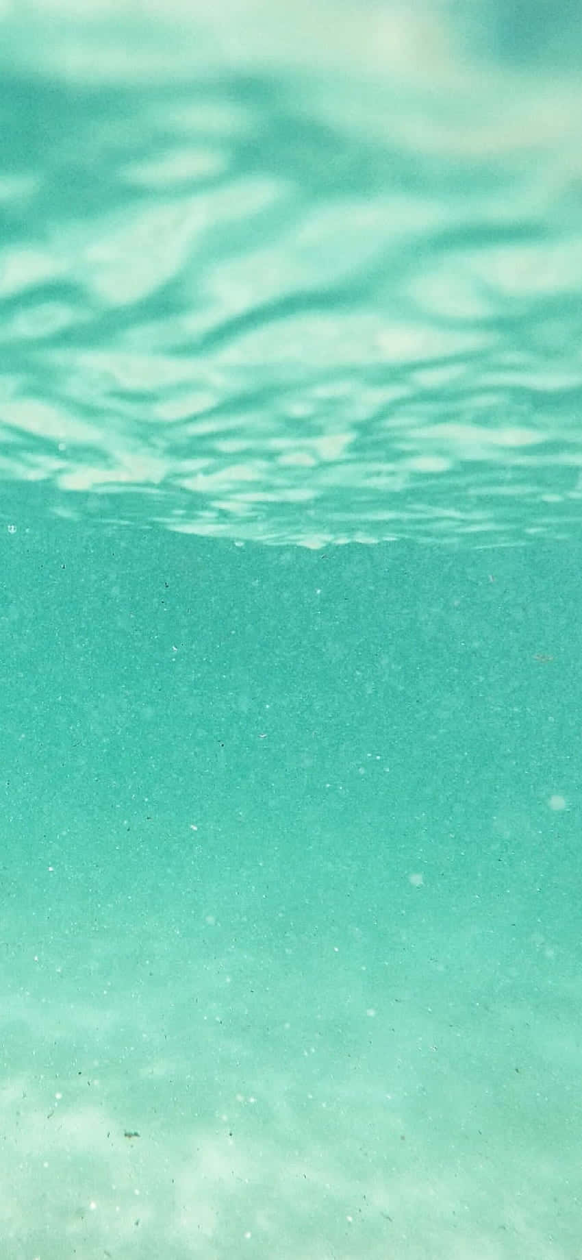 ocean aesthetic phone, underwater view, turquoise water, HD Phone Wallpaper