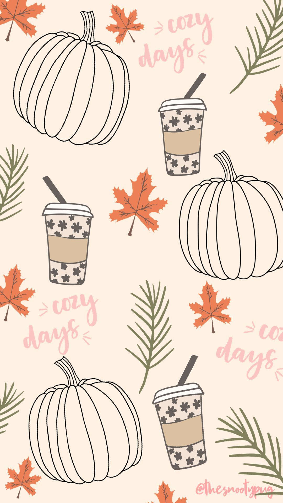 October, autumn, pumpkins, Full HD Phone Wallpaper