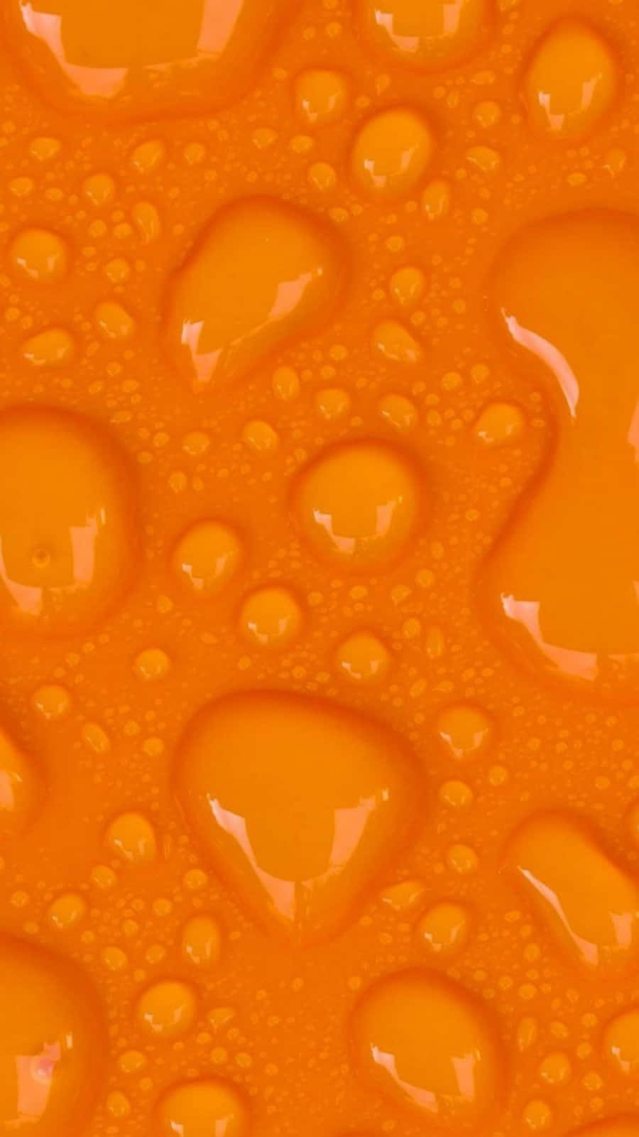 Cute Orange, vibrant orange, glossy abstract pattern, HD Phone Wallpaper