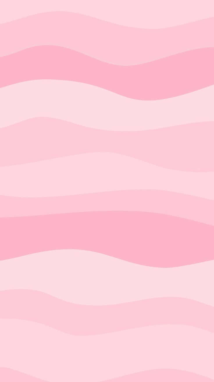 pastel pink, wavy horizontal stripes, soothing abstract pattern, HD Phone Wallpaper