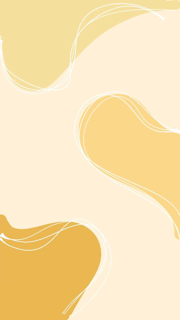 pastel yellow, beige, creamy background, HD Phone Wallpaper