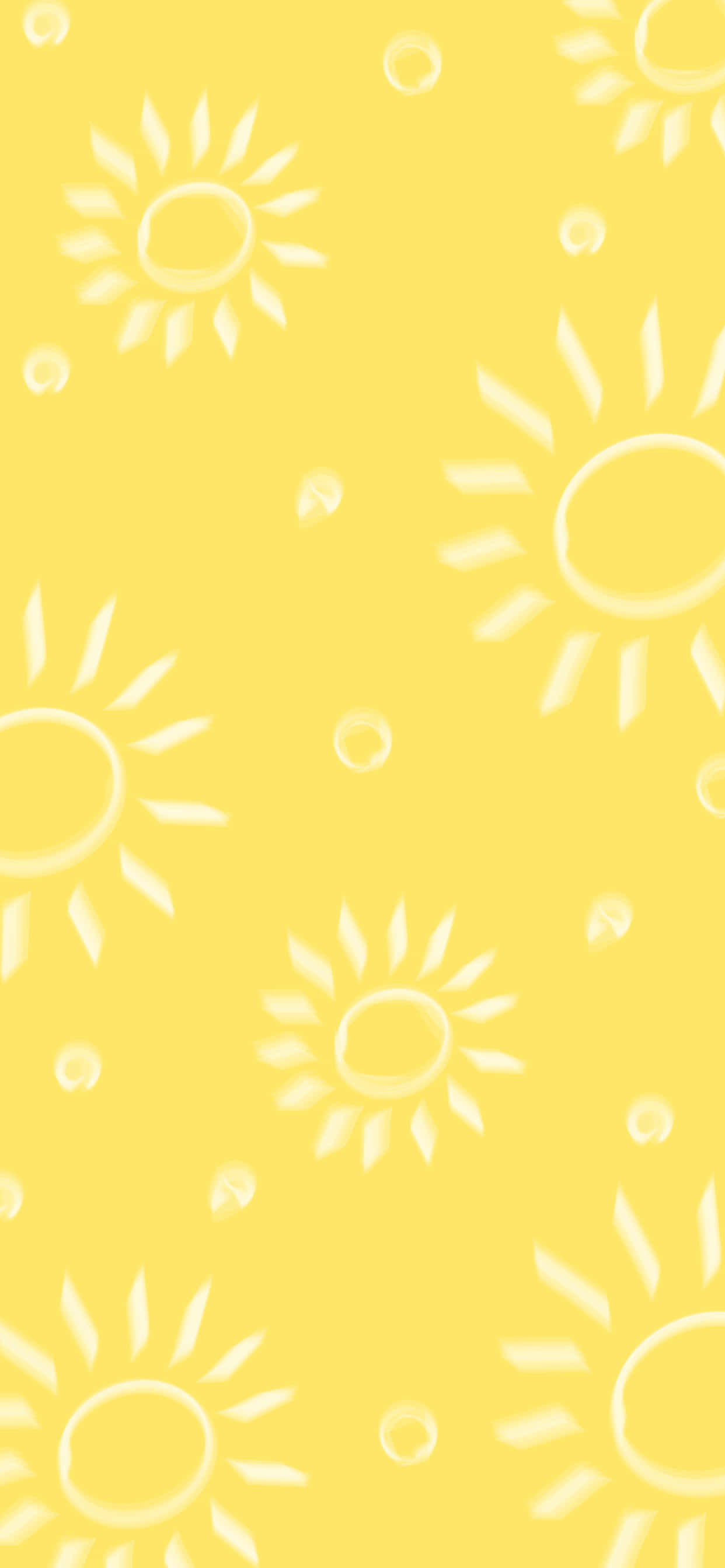 Cute Pattern iPhone, yellow, white, 2K Phone Wallpaper