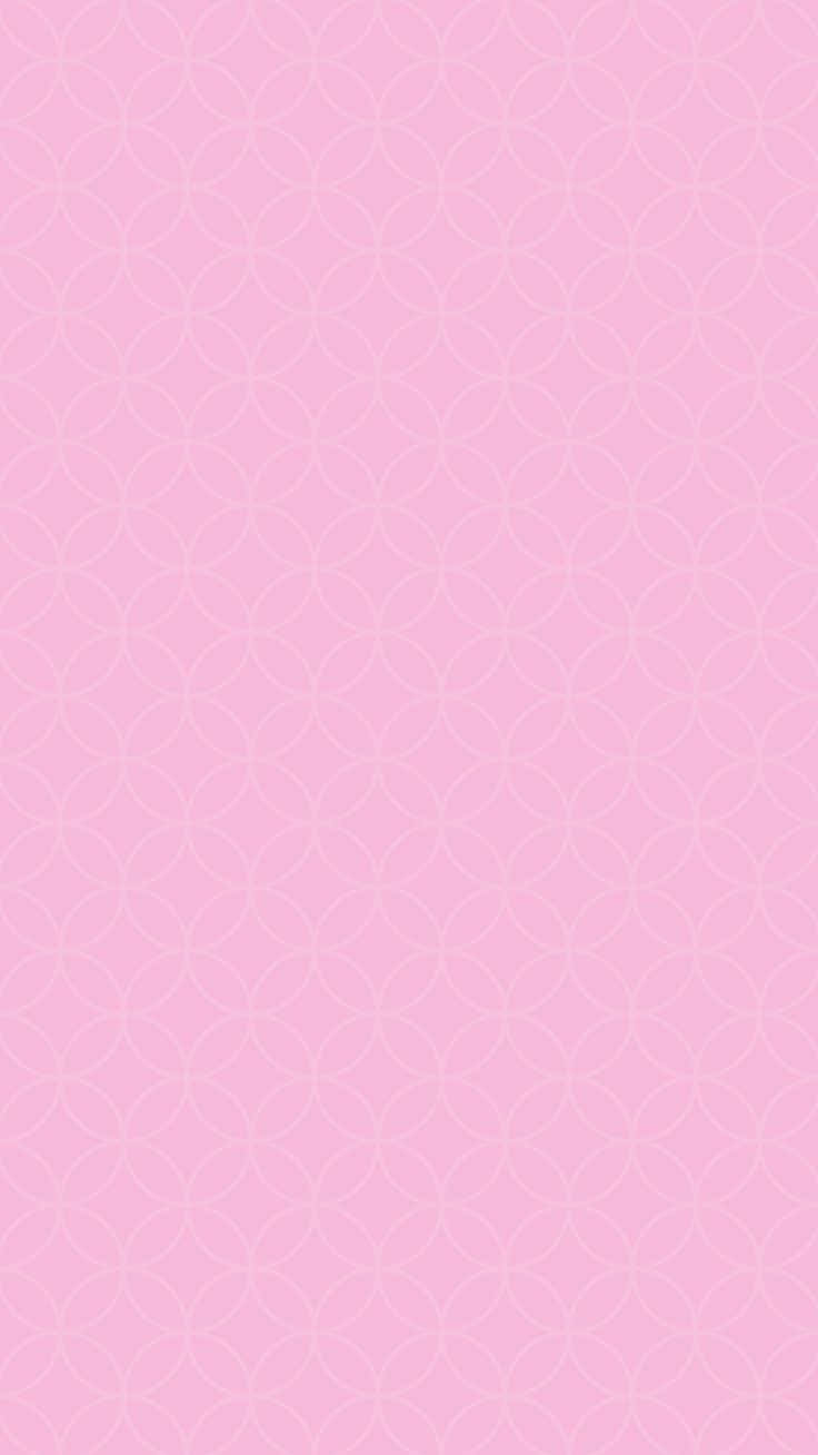 cute pattern, soft pink background, subtle repeating circle pattern, HD Phone Wallpaper